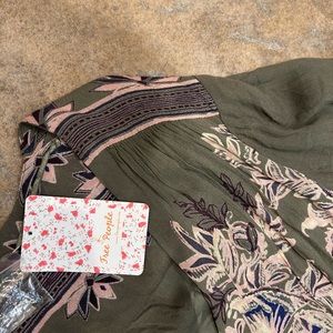 NWT - Free People mini dress or tunic top with leggings or jeans!
